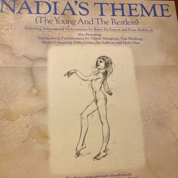 Nadia's Theme The Young and The Restless Vinyl Record LP A&M SP 3412 - Picture 1 of 7